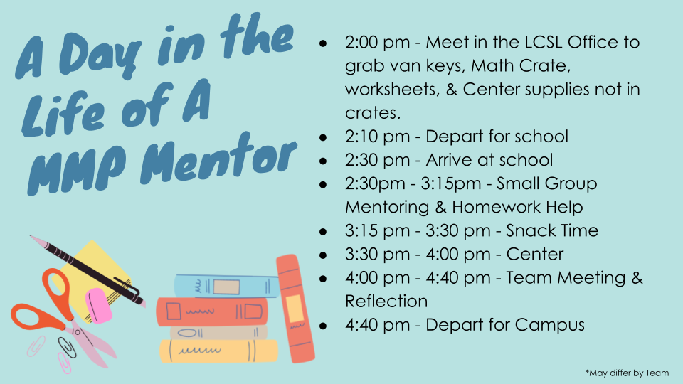 MMP Mentor Day in Life