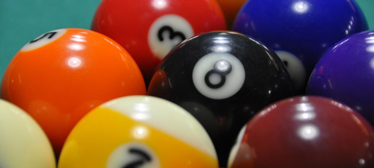 Billiard balls