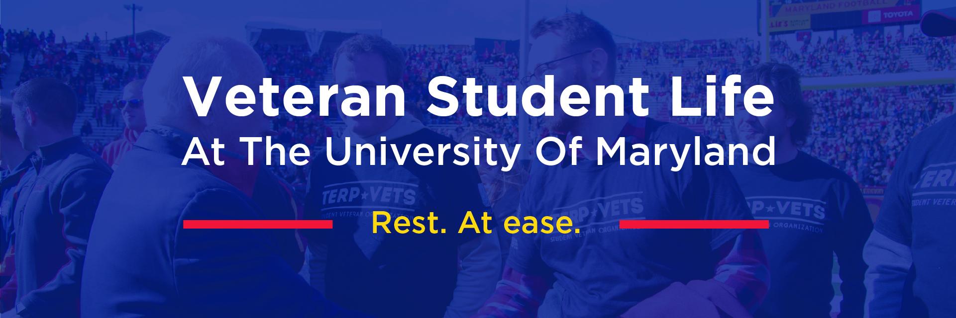 Veteran Student Life at the University of Maryland